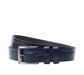 Кожаный ремень Y.S.K синий 4-2085-9