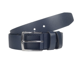 Кожаный ремень Y.S.K синий 4-2097-9