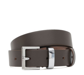 Женский кожаный пояс Borsa Leather коричневый 110x1genw120-brown