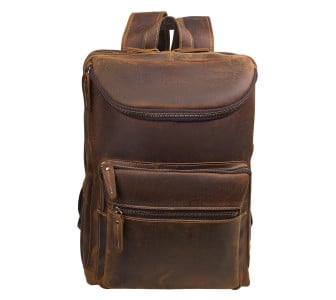 Кожаный рюкзак Buffalo Bags коричневый M1430C Кожаный рюкзак Buffalo Bags коричневый M1430C
