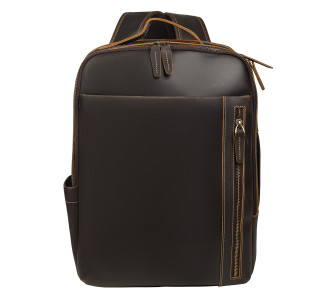 Кожаный рюкзак Buffalo Bags коричневый M2333C