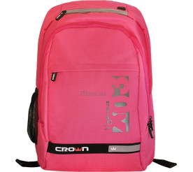 Рюкзак Crown Vigorous 15.6" розовый BPV-315P