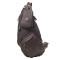 Кожаная мужская сумка-слинг Buffalo Bags коричневая M8260C