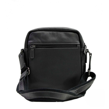Кожаная сумка через плечо Katana черная k81631-1 – Фото 2