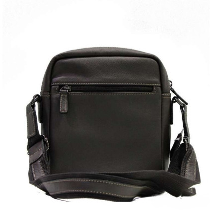 Кожаная сумка через плечо Katana коричневая k81631-2 – Фото 2