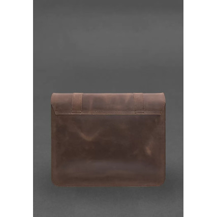 Кожаная сумка-портфель Classic коричневый BN-BAG-55-o – Фото 5