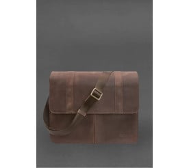 Кожаная сумка-портфель Classic коричневый BN-BAG-55-o