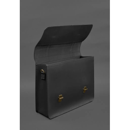 Кожаная сумка-портфель Porte черный BN-BAG-58-g – Фото 3