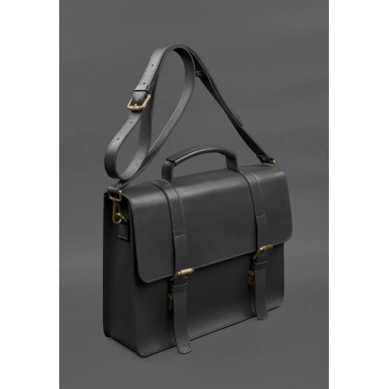 Кожаная сумка-портфель Porte черный BN-BAG-58-g – Фото 6
