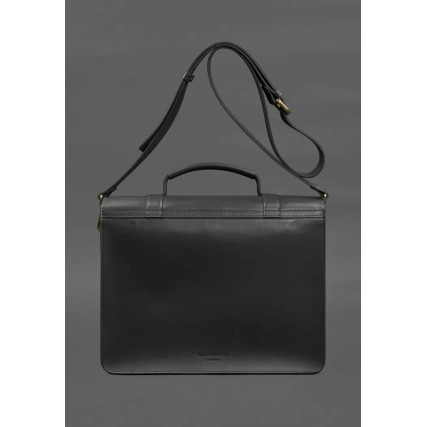 Кожаная сумка-портфель Porte черный BN-BAG-58-g – Фото 7