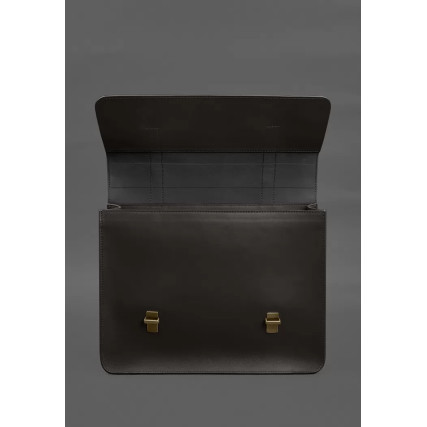 Кожаная сумка-портфель Porte шоколадный BN-BAG-58-choko – Фото 2