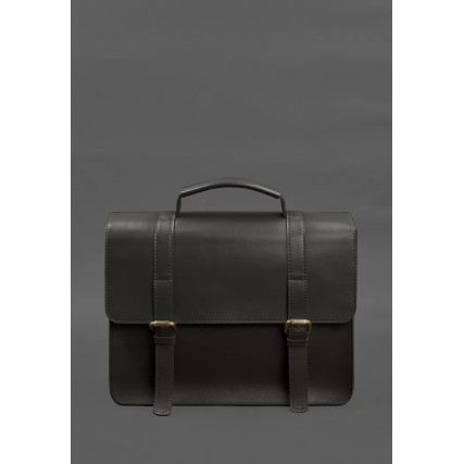 Кожаная сумка-портфель Porte шоколадный BN-BAG-58-choko – Фото 1