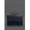 Кожаная сумка-портфель Porte синий BN-BAG-58-navy-blue