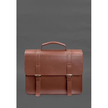 Кожаная сумка-портфель Porte светло-коричневый BN-BAG-58-k – Фото 1