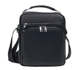 Мужская кожаная сумка Buffalo Bags черная M2451A