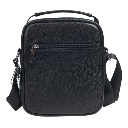 Мужская кожаная сумка Buffalo Bags черная M2458A – Фото 4