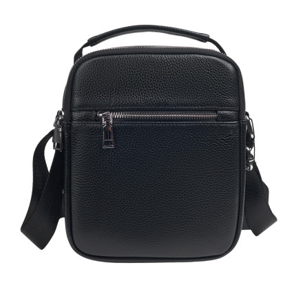 Мужская кожаная сумка Buffalo Bags черная M2458A – Фото 1