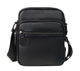 Мужская кожаная сумка Buffalo Bags черная M6190A