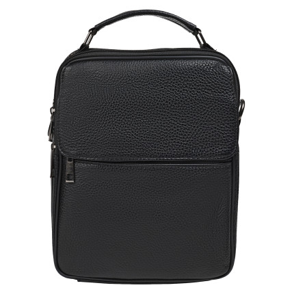Мужская кожаная сумка Buffalo Bags черная M6246A – Фото 1