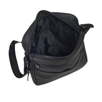 Мужская кожаная сумка Buffalo Bags черная M6265A – Фото 3