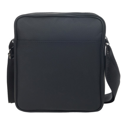 Мужская кожаная сумка Buffalo Bags черная M6265A – Фото 5