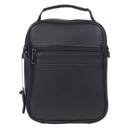 Мужская кожаная сумка Buffalo Bags черная M6295A – Фото 3