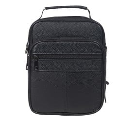 Мужская кожаная сумка Buffalo Bags черная M6295A