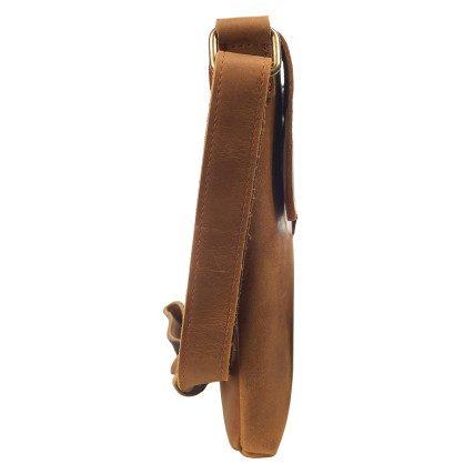 Мужская кожаная сумка Buffalo Bags коричневая M6274R – Фото 4