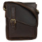 Мужская кожаная сумка Buffalo Bags темно-коричневая M6228R