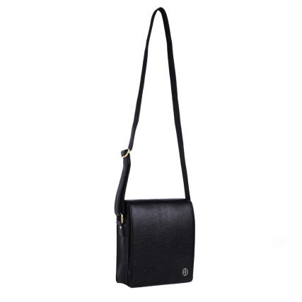 Мужская кожаная сумка Hammonds Flycatcher черная SB1159 BLCK – Фото 6