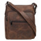 Мужская кожаная сумка Karya коричневая 0594-34