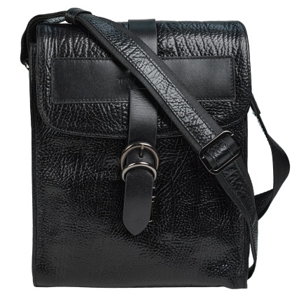 Мужская кожаная сумка Tony Bellucci черная 5080-893 – Фото 1