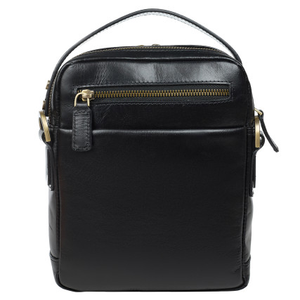 Мужская кожаная сумка Tony Bellucci черная 5153-101 – Фото 2