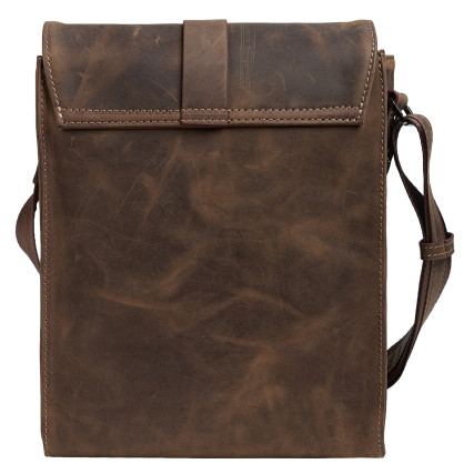 Мужская кожаная сумка Tony Bellucci коричневая 5080-06 – Фото 3