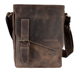 Мужская кожаная сумка Tony Bellucci коричневая 5164-06