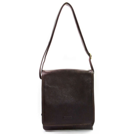 Мужской кожаный мессенджер Katana коричневый k36104-2 – Фото 1