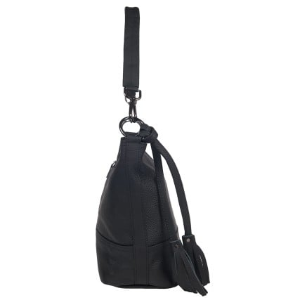 Кожаная женская сумка Mike Browen черная MB905black – Фото 3
