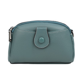 Кожаная женская сумка Mike Browen бирюзовый MB44491teal