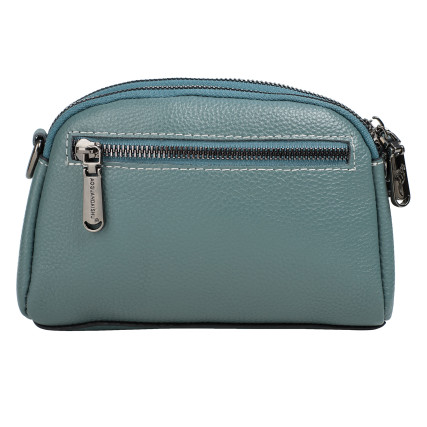 Кожаная женская сумка Mike Browen бирюзовый MB44491teal – Фото 4