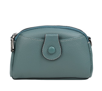 Кожаная женская сумка Mike Browen бирюзовый MB44491teal