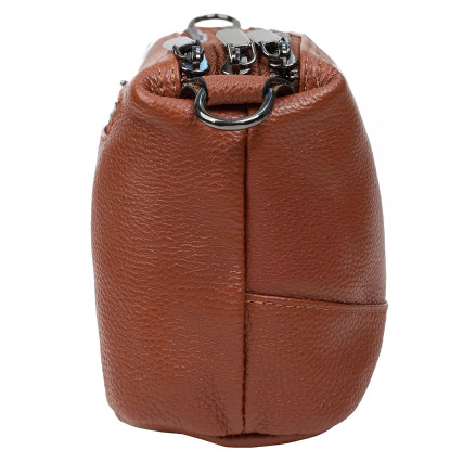 Кожаная женская сумка Mike Browen рыжая MB9072orange – Фото 3