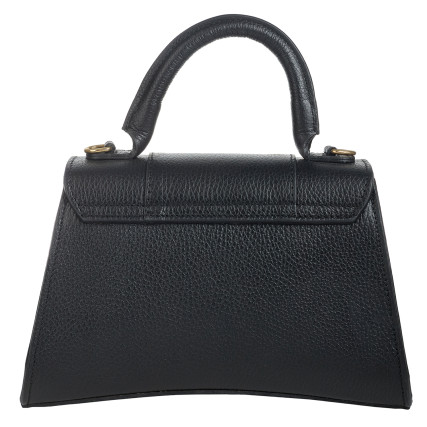 Кожаная женская сумка Virginia Conti черная VC03411black – Фото 4