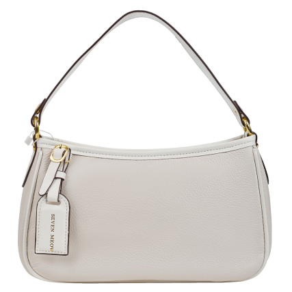 Кожаная женская сумка на плечо Mike Browen молочная MB0291milk – Фото 1