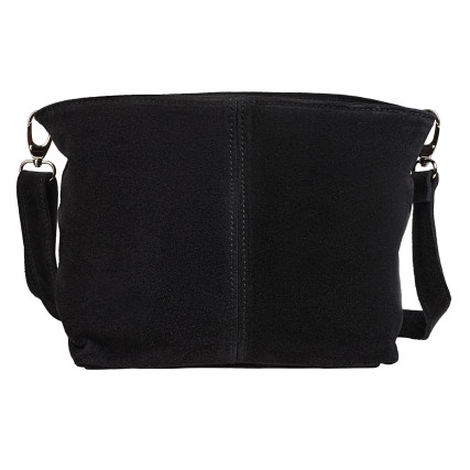 Замшевая женская сумка Virginia Conti черная VC04151black – Фото 3