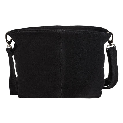 Замшевая женская сумка Virginia Conti черная VC04151black – Фото 6