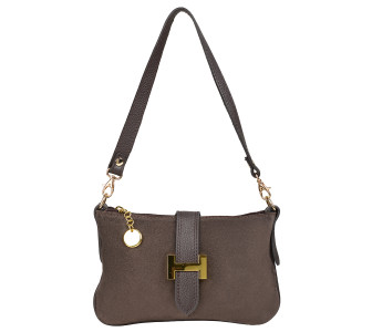 Замшевая женская сумка Virginia Conti шоколадная VC04083choco Замшевая женская сумка Virginia Conti шоколадная VC04083choco