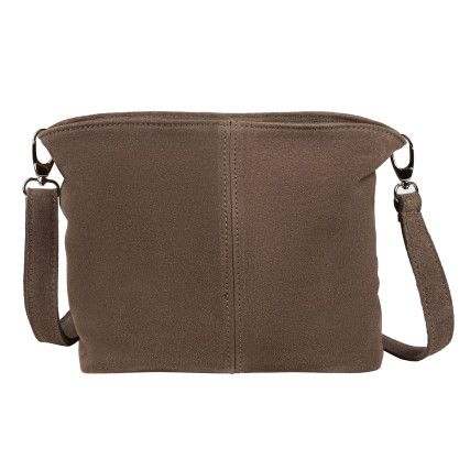 Замшевая женская сумка Virginia Conti тауп VC04151taupe – Фото 3