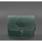 Кожаная женская бохо-сумка Лилу Blanknote зеленая BN-BAG-3-iz-man