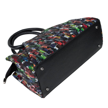 Женская кожаная сумка Desisan 6116-734 яркая – Фото 5