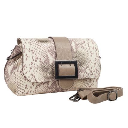 Женская кожаная сумка Desisan 7156-755 змея – Фото 2